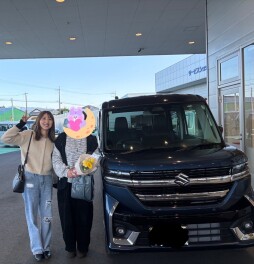 スペーシアカスタム　ご納車おめでとうございます！